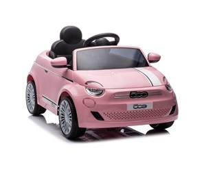 Elektrisk bil - Azeno Electric Car - Fiat 500e 12V - Pink - 6951305