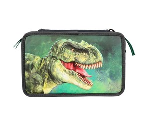 Skole - Depesche Dino World - T-rex - Triple Pencil Case - 412475