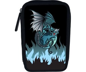 Skole - Tinka Dragon - Double Pencil Case - 8-804511