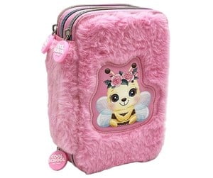 Skole - Tinka Triple Pencilcase - Bee Rosa - 8-804205