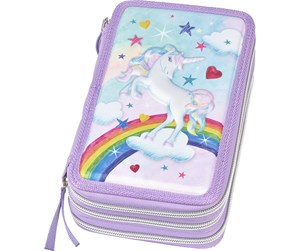 Skole - Faber Castell Triple Pencil Case - Unicorn - 573040