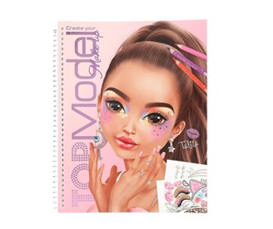 Kreative leker - Depesche TOPModel - Make-Up Colouring Book - 0413144