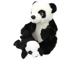 Dukker, Bamser & Utstyr - Depesche TOPModel Plush Panda Mum And Baby WILD 21 cm - 0412800