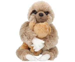 Dukker, Bamser & Utstyr - Depesche TOPModel Plush Sloth Mum And Baby WILD 21 cm - 0412801