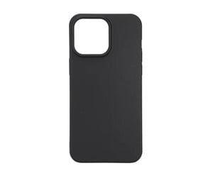 Mobil - Deksel og etui - Essentials iPhone 15 Pro Max TPU Back Cover - Black - 3052064