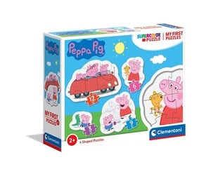 Puslespill - Clementoni Jigsaw Puzzle My First Puzzles - Peppa Pig Gulv - 20829