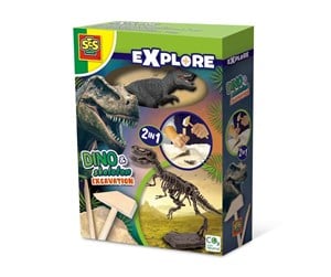 Kreative leker - SES Dino & Skeleton Excavation - T-rex - S25092