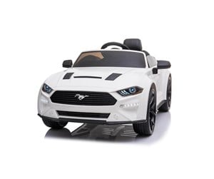 Elektrisk bil - Nordic Play Electric car Ford Mustang 2x12V battery, 24V output EVA wheels, PU leather seat - 805-900