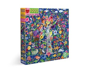 Puslespill - eeBoo Puzzle 1000 pcs - Tree of Life - EPZTTOL