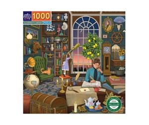 Puslespill - eeBoo Puzzle 1000 pcs - Alchemist's Library - EPZTAHL