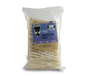 Hund - Treateaters - Twisted stick white 500g - (19500) - 19500