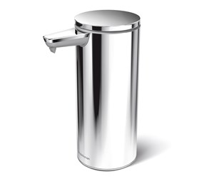 Såpedispensere - Simplehuman 266 ml oppladbar sensorpumpe, polert - ST1044