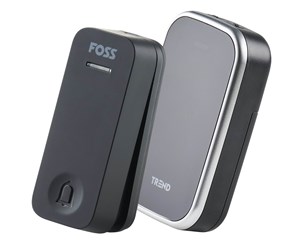 Elektriske apparater - Foss Europe TREND Doorbell BLUU1 NOVUS Battery Black - 102061