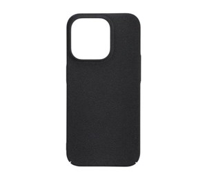 Mobil - Deksel og etui - Essentials Sand Bursted Cover Black - iPhone 15 Pro - 3052066