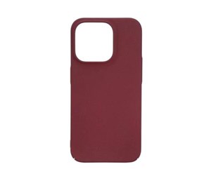 Mobil - Deksel og etui - Essentials Sand Bursted Cover Burgundy - iPhone 15 Pro - 3052069