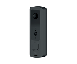 Smarthus - Foss Europe FESH Smart Home Video doorbell with sounder, Black/white - 204001