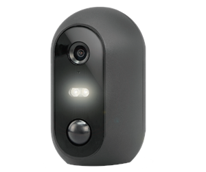 Smarthus - Foss Europe FESH Smart Home Camera - Outdoor - Including SD Card, Black - 204035