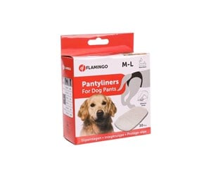 Hund - FLAMINGO - PANTY LINER FEMALE TYNA WHITE - M - 5400274302186