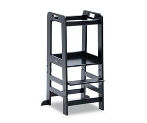 Babyutstyr - Hauck Learn N Explore standing stool black - 690017