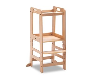 Babyutstyr - Hauck Learn N Explore standing stool wood - 690024