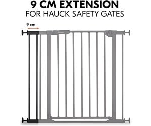 Babyutstyr - Hauck Safety Gate Extension 9 cm black - 59794