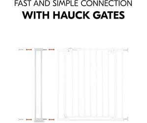 Babyutstyr - Hauck Safety Gate Extension 9 cm white - 59795