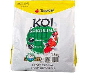 Fisk - Tetra TROPICAL - New Koi Spirulina Pellet Size L 5L/1.5K - 157.2512