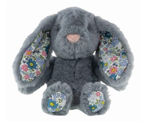 Dukker, Bamser & Utstyr - Tinka Plush Bunny Flower Blue 18 cm - 9-900210