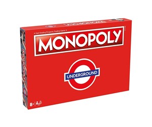 Brettspill & Puslespill - Winning Moves London Underground Monopoly Board Game - 5036905053945