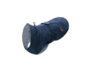 Hund - Hunter - Rain coat for dogs Milford 55 blue - (69034) - 69034