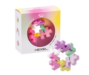 Byggesett - Plus-Plus HEXEL Bubblegum - 3487