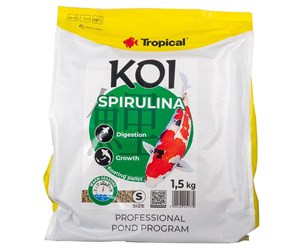 Fisk - Tetra TROPICAL - New Koi Spirulina Pellet Size S 5L/1.5Kg - (157.2502) - 157.2502