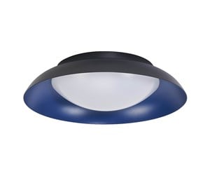 Lamper - LEDVANCE ORBIS Plate Click Dim 310mm 19W/830 black/blue - 4099854285776