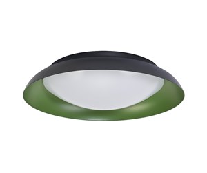 Lamper - LEDVANCE ORBIS Plate Click Dim 430mm 35W/830 black/green - 4099854285851