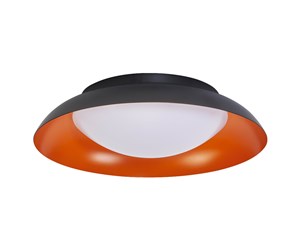 Lamper - LEDVANCE ORBIS Plate Click Dim 310mm 19W/830 black/orange - 4099854285899