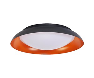 Lamper - LEDVANCE ORBIS Plate Click Dim 430mm 35W/830 black/orange - 4099854285912