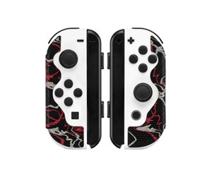 Spill - Tilbehør - Lizard Skins DSP Controller Grip for Switch Joy-Con - Wildfire Camo - Nintendo Switch - DSPNSJ59