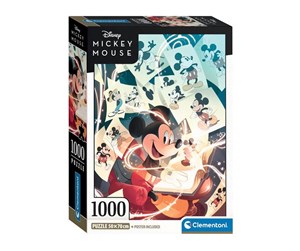 Puslespill - Clementoni Jigsaw Puzzle Mickey Mouse 1000pcs. Gulv - 39811