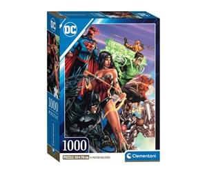 Puslespill - Clementoni Jigsaw Puzzle Batman 1000pcs. Gulv - 39852