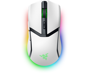 Mus - Razer Cobra Pro - Gaming mus - Optisk - 8 - Hvit med RGB lys - RZ01-04660200-R3G1