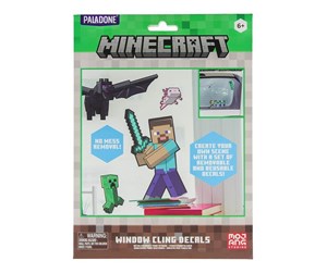 Reklameartikler - Paladone - Minecraft Window Cling Decals - Klistremerker - PP13105MCF