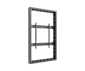 Veggmontering, AV-braketter & AV-møbler - Multibrackets M Pro Series enclosure - for LCD display - high brightness - black RAL 9005 25 kg 55" 200 x 200 mm - 7350105216121