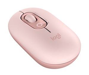 Mus - Logitech POP Mouse with Emoji - Rose - Mus - Optisk - 3 knapper - Rosa - 910-007413