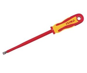 Håndverktøy - VAERK Screwdriver straight slot 1000v 2.5x100mm - 408V-2,5-100