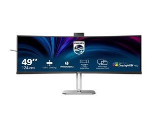 Skjerm - 49" Philips 49B2U6903CH - 6000 Series - LED monitor - curved - 49" - HDR - 49B2U6903CH/00