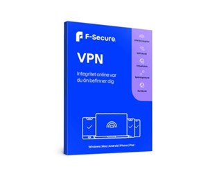 Antivirus & Sikkerhet - F-Secure VPN (1 year 3 devices) - Multilingual - FCFFAT1N003NC-error