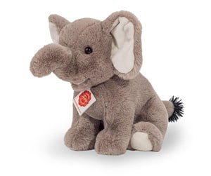 Dukker, Bamser & Utstyr - Teddy Hermann Plush Elephant Sitting 25 cm - TH907435