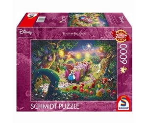 Puslespill - Schmidt Puzzle Thomas Kinkade: Disney Mad Hatter’s Tea Party 6000 pcs - SCH57398