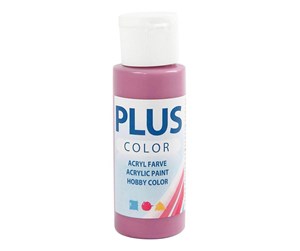 Kreative leker - Creativ Company Plus Color Acrylic Paint Red Plum 60ml - 39680