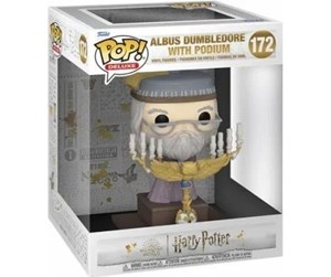 Reklameartikler - Funko! - POP Deluxe HP Dumbledore w/Podium - Figur - 76002